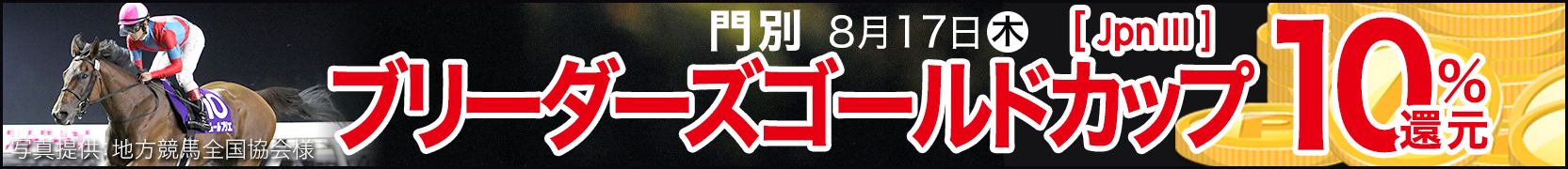 ダートグレード競走キャンペーン ブリーダーズゴールドカップ(JpnIII)